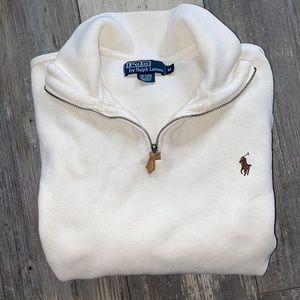 POLO RALPH LAUREN men’s quarter zip sweater
